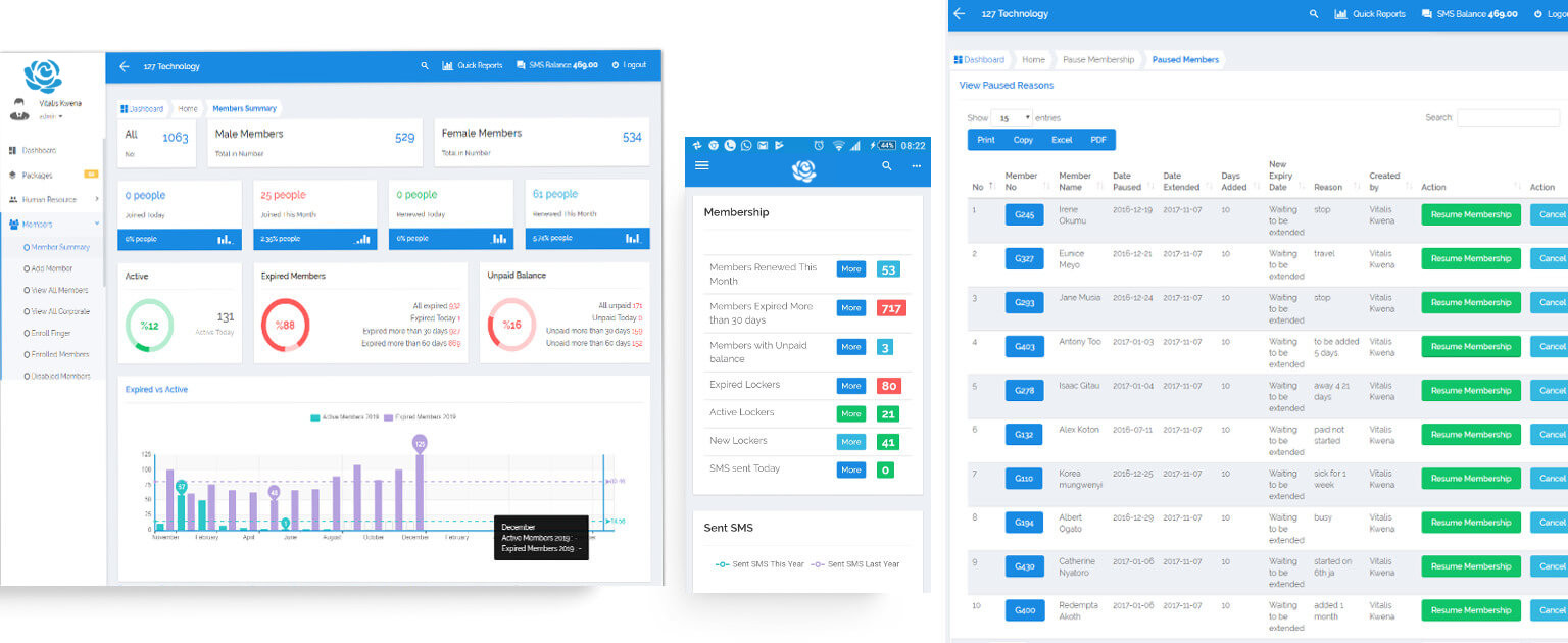 Gym management software fit for you.